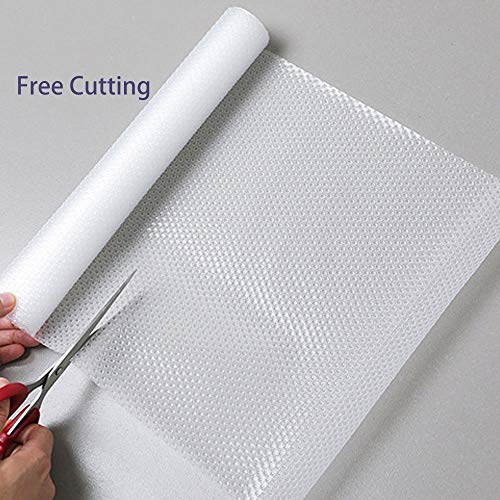 Conveasy 3 Rolls Eva Shelf Liner for Kitchen NonSlip Mat
