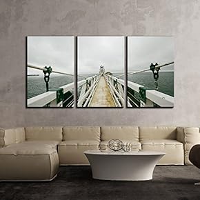 Narrow Bridge on The Sea x3 Panels
