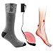 HZ009567 Miiu Men Women Electric Heated Socks Thermal Insulated Sock Battery Powered Heat Sox,Winter Warm Heat Socks Kit for Chronically Cold Feet,Climbing Hiking Foot Warmer(Battery not Included)