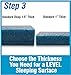 SagsAway Ultimate Sagging Innerspring or Latex Mattress Repair System. Directly Target A Sag In Any Twin, Full, Queen,or King Size Up To 14 Inches Thick. Not for Memory Foam, Tempurpedic, or Air Beds