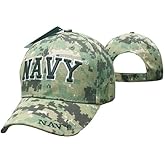 Trade Winds U.S. US United States Navy Letter MARPAT CAMO Adjustable Embroidered Hat Cap, 7 3/4