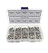 HVAZI M3 Stainless Steel Phillips Flat Head Machine Screws Assortment Kit