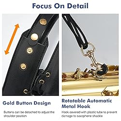 POGOLAB Saxophone Shoulder Strap Double Shoulder