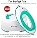 Step Stool for Children | Anti-Slip Top and Bottom | Easy Hygienic Cleaning | FREE Potty Training eBook | Perfect height for Toddler Toilet Training or Kids Bathroom and Kitchen (green)