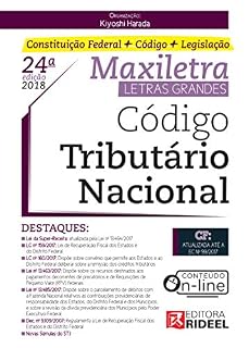 Livro Código Tributário Nacional (MAXILETRA)