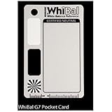 Genuine Whibal G7 Certified Neutral White Balance Pocket Card (2.1"x3.35")