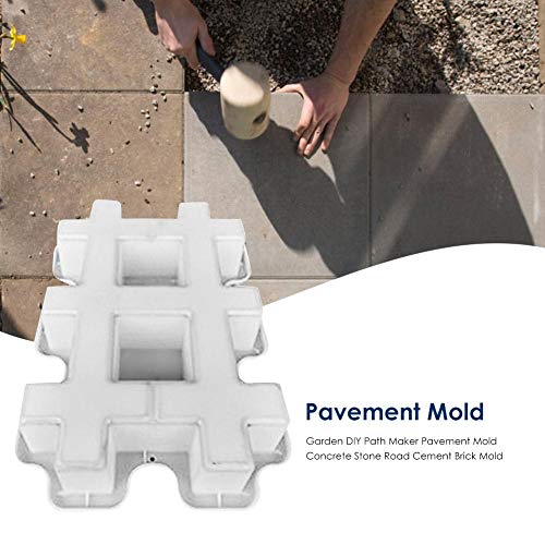 Walk Maker Reusable Concrete Path Maker Molds Garden DIY Path Maker Pavement Mold Concrete Stone Road Cement Brick Mold - Thumbnail 6