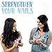 Bona Fide Beauty 8 Piece Glass Nail File Set - Crystal Files for Natural Nails with Sleeves (Multicolor)