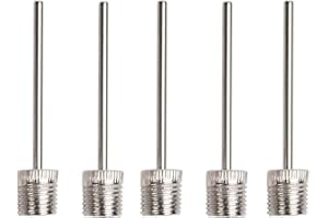 5X Unisex Ball Inflating Pump Needle Adapter Perfect for Football Basketball Sport Valve Fashion Processing