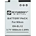 Synergy Digital Camera Battery For Nikon Coolpix 4800 - EN-EL1 Compatible 7.4V 850mAh