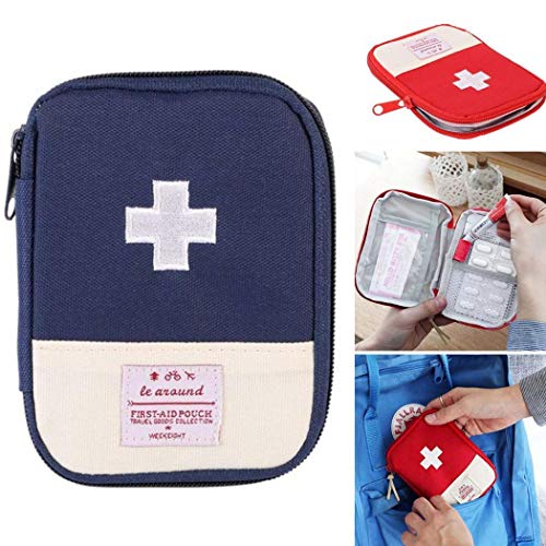 Susens Mini Safe Emergency Medical Bag Oxford Cloth Emergency Medical Bag First Aid Kit Box Travel