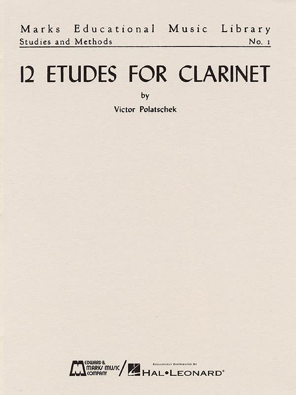 12 Etudes for Clarinet.: Clarinet Method