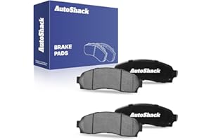 AutoShack Front Ceramic Brake Pad Set Replacement for 2003-2011 Ford Ranger 2003-2010 Mazda B2300 2003-2010 Mazda B4000 2002-
