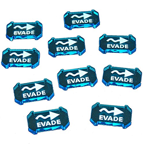 SW: Armada, Evade Defense Tokens, Fluorescent Blue (10)