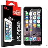 iPhone 6s 6 Protector, 1byone Ultra-Clear High Definition (HD) Glass Screen Protector for iPhone 6 / 6s with 9H Hardness and Easy Installation