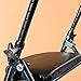 HomCom Folding Aluminum Medical Rollator Walker - Dark Green