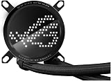 ASUS ROG Ryuo III 360 ARGB AIO Liquid CPU Cooler Asetek 8th Gen Anime Matrix LED view 4