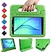 BMOUO Kids Case for Galaxy Tab A 8.0 (2015) SM-T350 - Shockproof Light Weight Handle Stand Kids Case for Galaxy Tab A 8.0-inch 2015 Tablet - Green