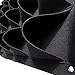 Vertical Wall Planter, Wall Hanging Garden Fence Planters Plant Grow Bag for Herbs Vegetables and Flowers (36 Pockets (Black))thumb 1