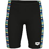 Arena Boys Arena Boy's Performance Racing Stripe Competitive Athletic Swim Jammers