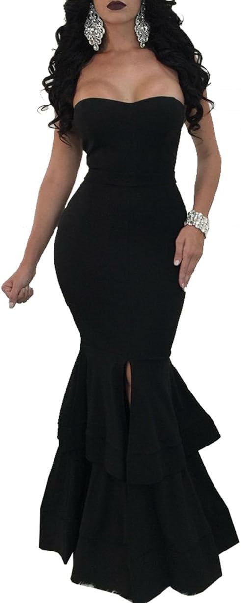 bodycon maxi dress formal