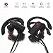 Fitness Bluetooth Headphones by OasisBeat - Bluetooth Earbuds + Case, USB Cord, 3 Ear Pcs, Bag, & Free Ebook - Sweat &aPerfect for Running & Emp; Water Proof