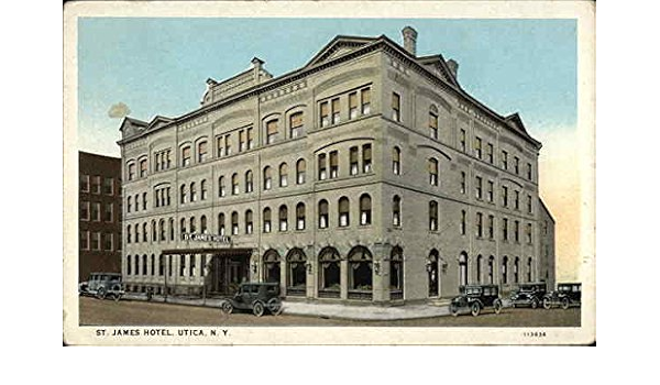 St James Hotel Utica New York Ny Original Vintage Postcard At Amazon S Entertainment Collectibles Store