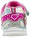 L.O.L. Surprise! Girls Sneakers, Light Up Athletic Sneaker, MC Swag and Rocker, Pink, Girls Size 1