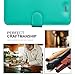 FYY Luxury Genuine Leather Wallet Case for iPhone 6 Plus/6s Plus, [Kickstand Feature] Flip Phone Case Protective Cover with [Card Holder] [Wrist Strap] for Apple iPhone 6 Plus/6s Plus 5.5
