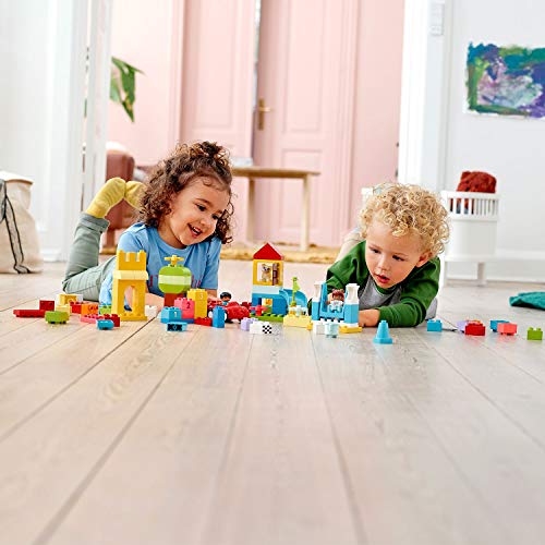 LEGO 10914 DUPLO Deluxe Steinebox, Lernspielzeug mit Bausteinen und Aufbewahrungsbox, Kreativbox für Babys und Kleinkinder von 1,5 - 3 Jahre, Geschenkset – Bild 7