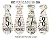 Months In Motion Monthly Baby Tie Stickers - Boy Month Milestone Necktie Sticker - Onesie Month Sticker - Infant Photo Prop for First Year - Shower Gift - Newborn Keepsakes - Fish Fishing