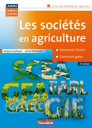 Les  sociétés en agriculture