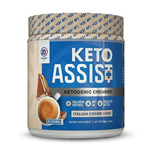 Keto Creamer for Coffee and Tea (30 Servings) - Contains Grass-Fed Butter, Coconut Oil, MCT Oil & Collagen Peptides - Zero Carbs, Easy to Mix, Absorb and Digest, Italian Crème Cake Flavor - Thumbnail 5