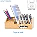 Charging Station Cable Organizer WJZXTEK Bamboo Charging Dock Station Multi Device Desktop Cellphone Stand Phone Holder for iPhone 11 Pro Max Samsung iPad, Compatible with The 4/5/6 Port USB Charger