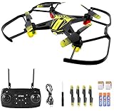 AFUNX Drones for Kids and Beginners, Mini Drone with LED Lights, Altitude Hold, Headless Mode, One Key Takeoff/Landing, 3 Speed Modes, 3D Flips and Extra Batteries, Kids Drone Toys for Boys and Girls