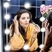 Homeasy Hollywood Style LED Vanity Mirror Lights Kit with 10 Dimmable Bulbs, Vanity LED Strip Light for Makeup Vanity Table Set in Dressing Room- Daylight White and Warm White (Not Include Mirror)