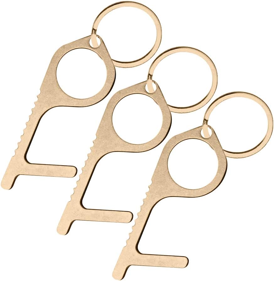 No Tool Opener Door Bear Romantic Touch Contactless Pack Clean 3 Hands Buttons Keep Elevator Touchscreen Handle Door Public For Stick Ring Portable Key With Stylus Opener Door Edc Handlesets Quality Assurance Www Klevering Com