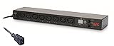 APC Rack PDU, Switched, 1U, 16A, 208/230V, (8) C13