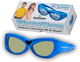 Kids Epson ELPGS03 3D Glasses 3D Heaven Rechargeable Compatible