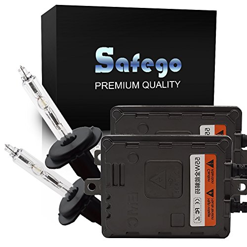 Safego 55w h7 hid xenon conversion kit 6000k warm white hid bulbs…