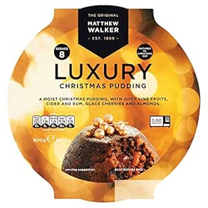 Matthew Walker Luxury Christmas Pudding 800g (28.2oz): Amazon.com