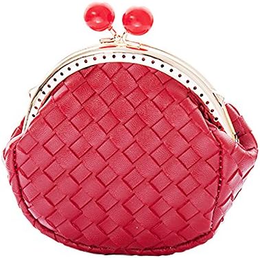 Pinky Family Super Cute Girls Purse Candy Color Handbags Kids Change Bags Girls Gifts (red)
