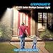 URPOWER Solar Lights Outdoor, Upgraded Two-Sided Illumination 80 LED Solar Lights Waterproof Wireless Security Solar Motion Sensor Light Outdoor Wall Light for Driveway Step Stair Pool Patio 2 Pack