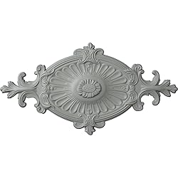 23 5/8"OD x 4"ID x 1 1/2"P Rose and Ribbon Ceiling
