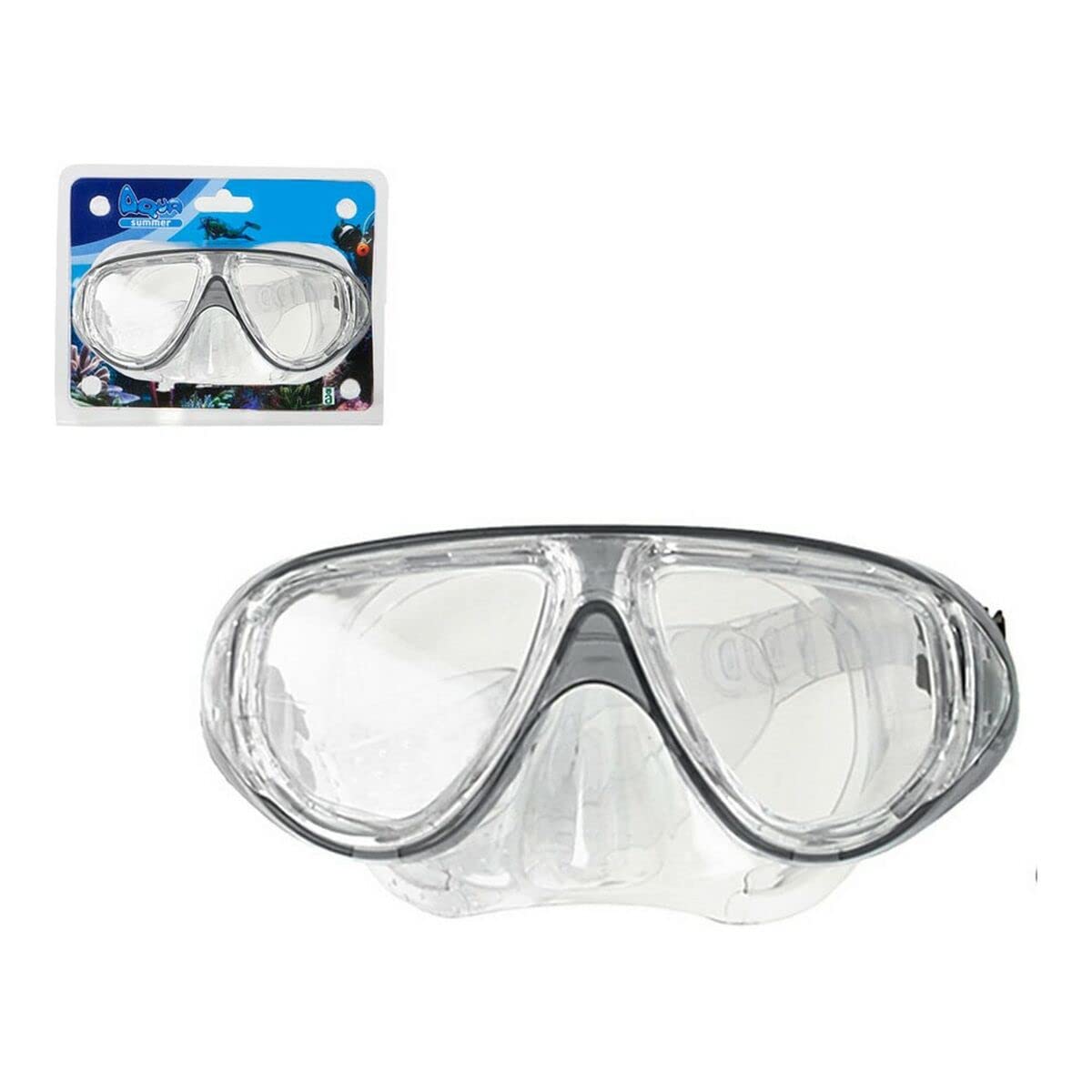 BigBuy Sport Diving Goggles, Colourful, Estándar