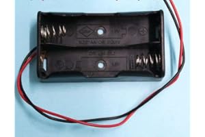 20pcs/LOT 2xAA Battery Holder Case with Wire Leads