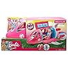 Barbie-GDG76-Dreamplane-Playset-with-Accessories-Multicolour Barbie Dreamplane Transforming Playset, Reclining Seats, Working Overhead Compartments, 15+ Pieces, Puppy, Snack Cart…