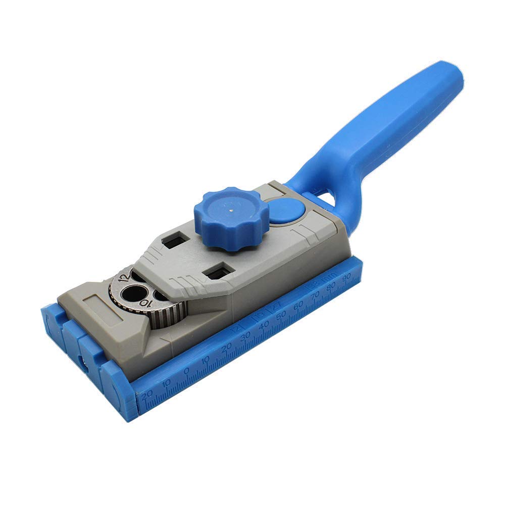 Gasea Pocket Hole Jig, Drill Guide Positioner for Woodworking, Doweling, Joinery & DIY Projects, Heavy Duty Pocket Hole Tool Set for Accurate Wood Drilling