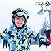 OutdoorMaster Kids OTG Ski Goggles - 2-Pack Over Glasses Kids Ski Goggles, 100% 400UV Protection - for Kids & Youth - Black/Grey (VLT 10%) + Black/L.Blue (VLT 60%)