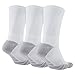 Nike Men's Sports Socks, White/Wolf Grey/Black, L